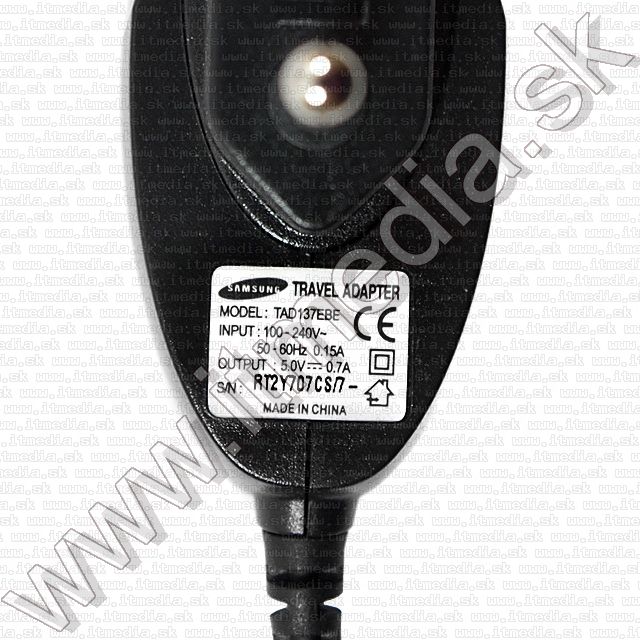 Image of Samsung E820 mobile charger, original, 230v TAD137EBE (IT8483)